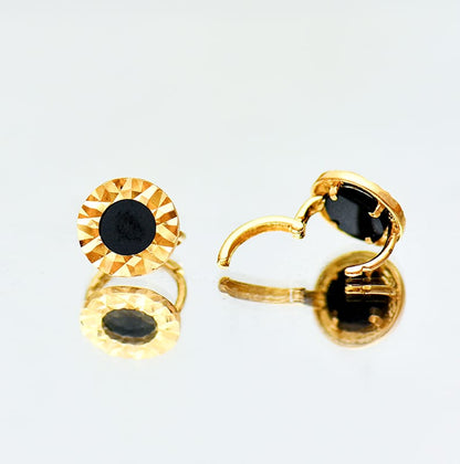 Solid 10K Gold Stud Earrings for Her